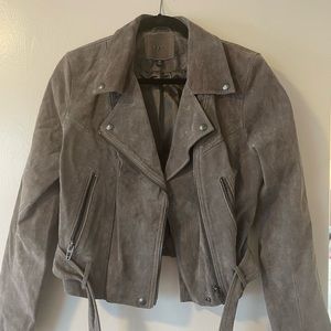 BlankNYC suede Moto jacket